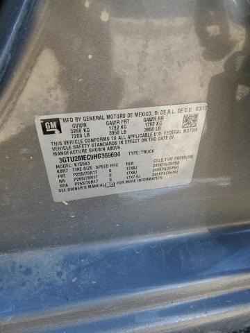3GTU2MEC9HG369694 GMC Sierra K1500 Sle