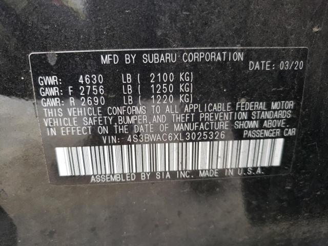 4S3BWAC6XL3025326 Subaru Legacy Premium