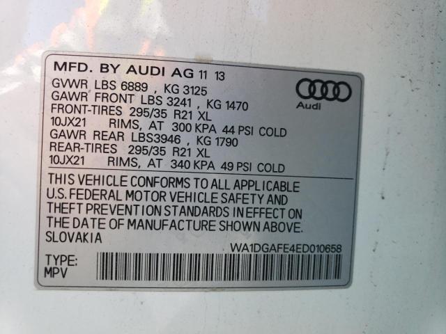 WA1DGAFE4ED010658 Audi Q7 Prestige