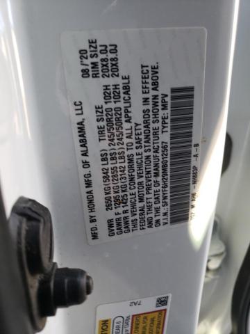 5FNYF6H29MB012567 Honda PILOT SE
