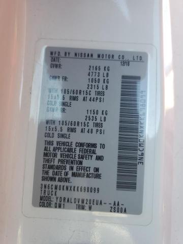 3N6CM0KNXKK698099 Nissan NV200 2.5S