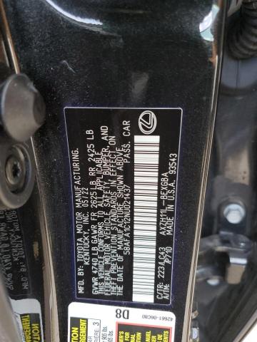 58AFA1C12NU021437 Lexus Es 300h Base