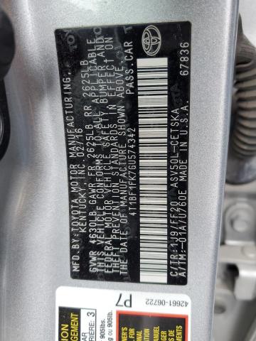 4T1BF1FK7GU574342 Toyota CAMRY LE