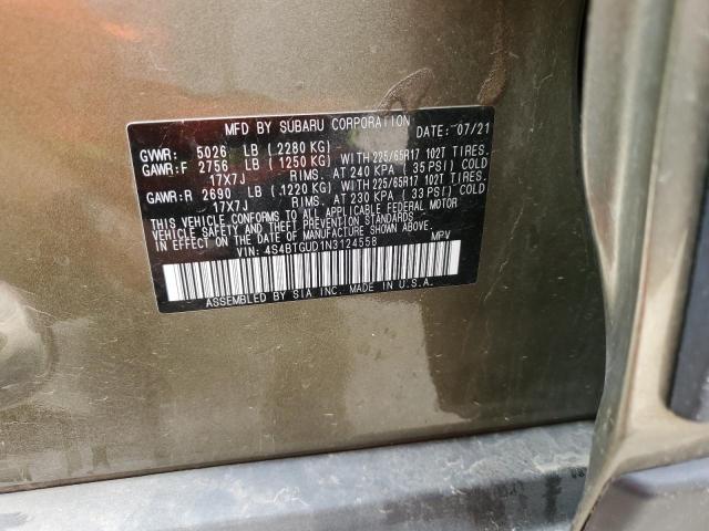 4S4BTGUD1N3124558 Subaru Outback Wilderness