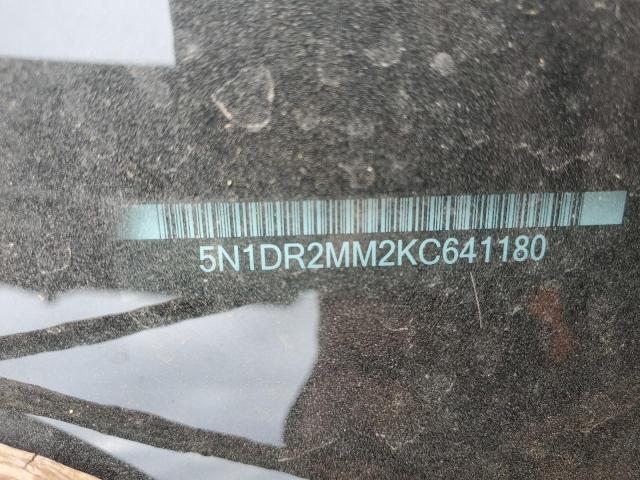 5N1DR2MM2KC641180 Nissan Pathfinder S
