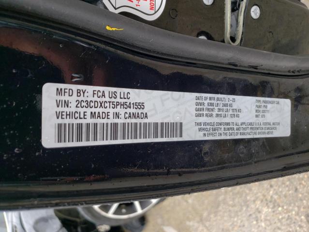 2C3CDXCT5PH541555 Dodge CHARGER R/T