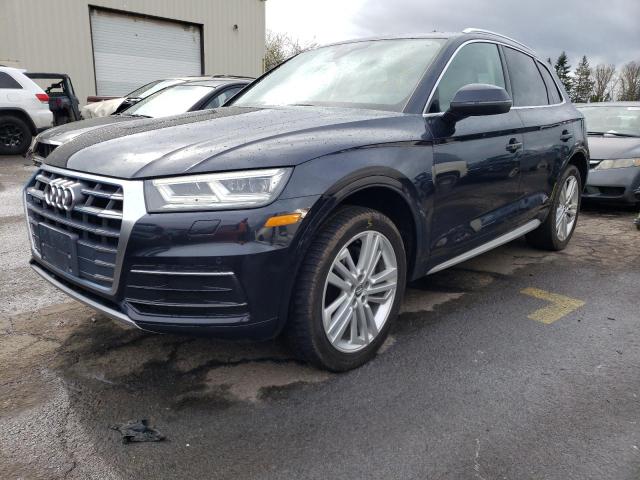 2018 Audi Q5 Premium Plus მანქანა იყიდება აუქციონზე, vin: WA1BNAFY6J2170490, აუქციონის ნომერი: 48738154