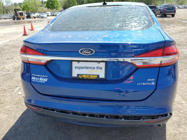 3FA6P0LU1JR269037 Ford Fusion Se Hybrid