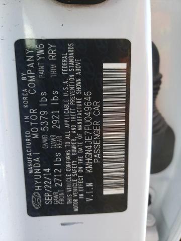 KMHGN4JE7FU049646 Hyundai Genesis 3.8l