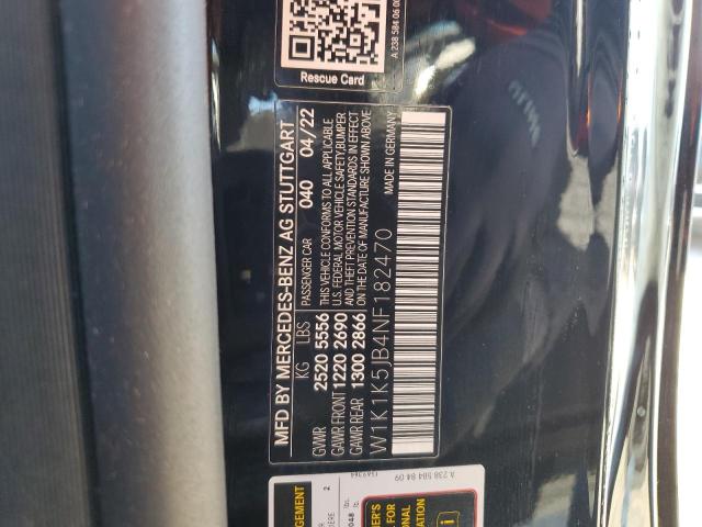 W1K1K5JB4NF182470 Mercedes-Benz E 450