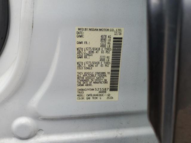 1N6BA1F45HN525587 Nissan Titan Xd Sl