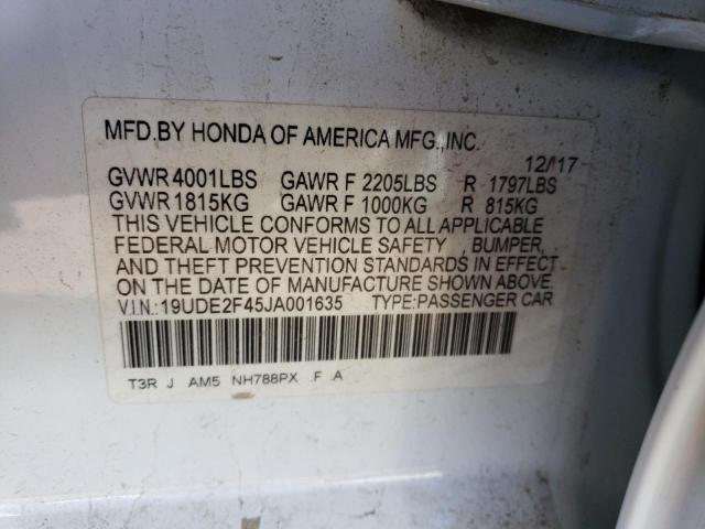 19UDE2F45JA001635 Acura Ilx Special Edition