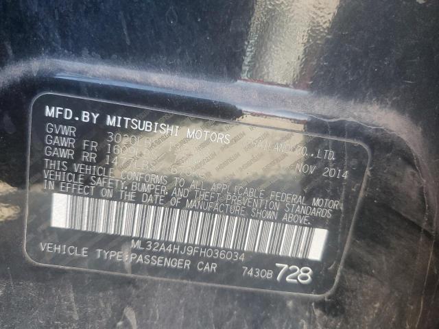 ML32A4HJ9FH036034 Mitsubishi MIRAGE ES