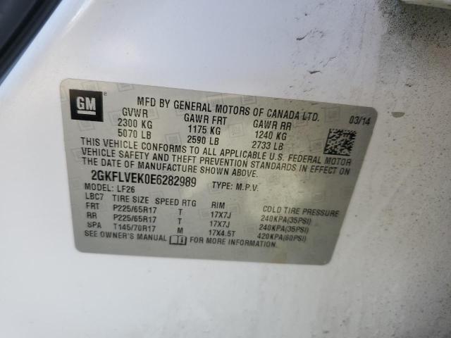 2GKFLVEK0E6282989 GMC Terrain Sle