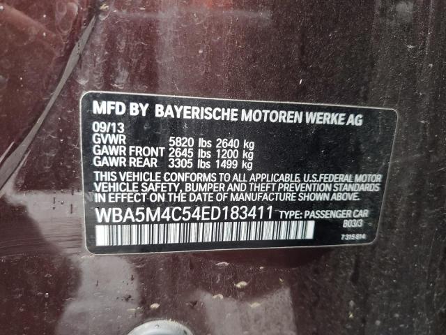 WBA5M4C54ED183411 BMW 535 XIGT