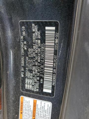 JF1ZCAC14J9603965 Subaru Brz 2.0 Limited