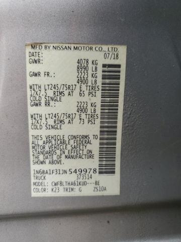 1N6BA1F31JN549978 Nissan TITAN XD S