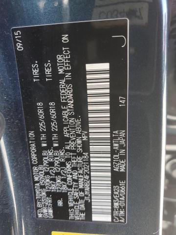 JTJYARBZ4F2021184 Lexus NX 200T