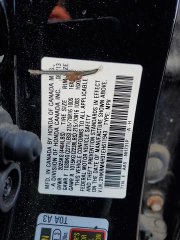 2HKRM4H31EH611943 Honda CR-V LX