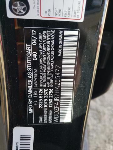WDDZF4JB7HA255477 Mercedes-Benz E 300