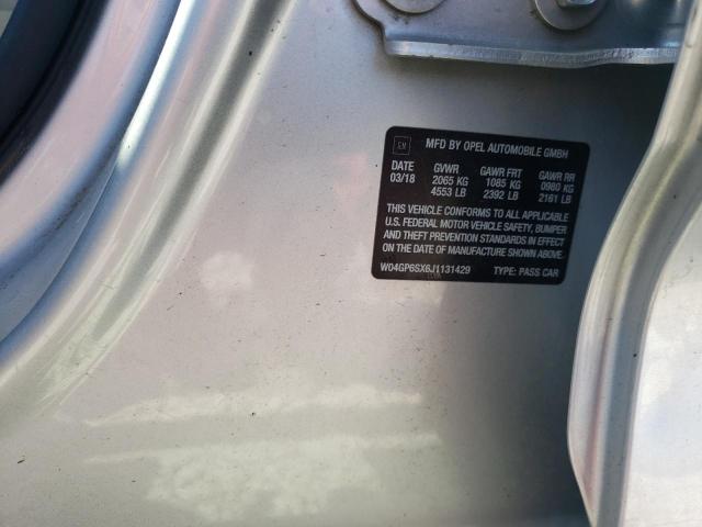 W04GP6SX6J1131429 Buick Regal Essence