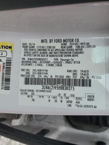 3LN6L2J95ER830275 Lincoln MKZ