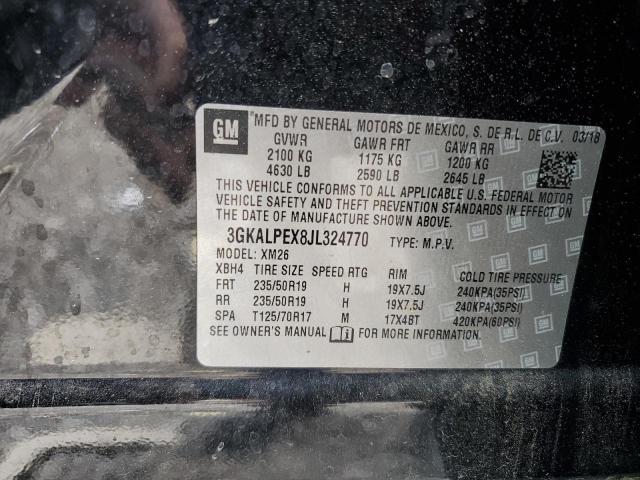 3GKALPEX8JL324770 GMC Terrain Slt