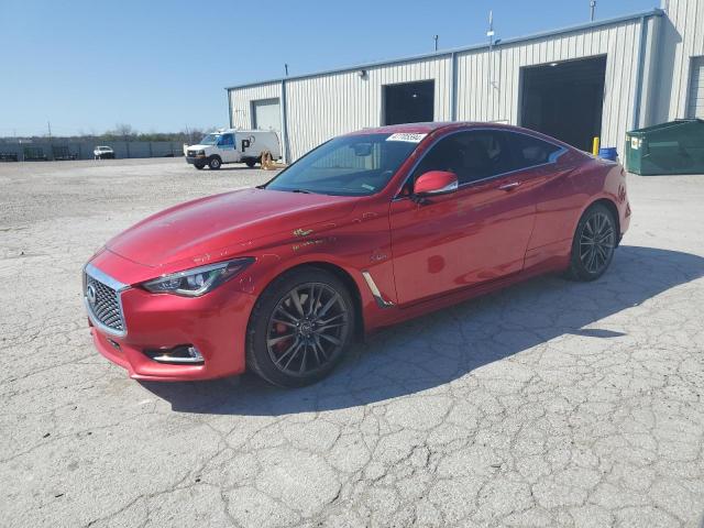 47705594 :رقم المزاد ، JN1FV7EL6HM701365 vin ، 2017 Infiniti Q60 Red Sport 400 مزاد بيع