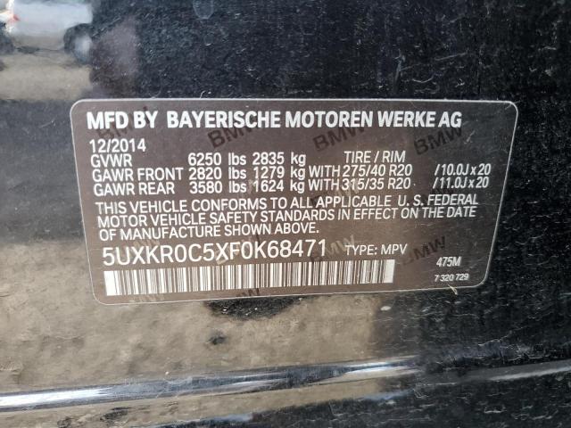 5UXKR0C5XF0K68471 BMW X5 Xdrive35i