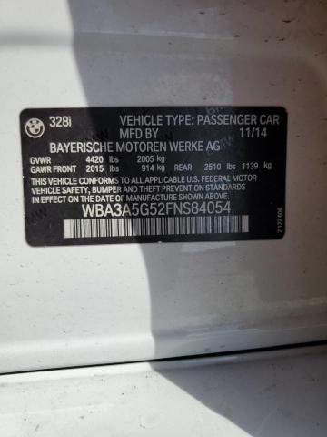 WBA3A5G52FNS84054 BMW 328 I