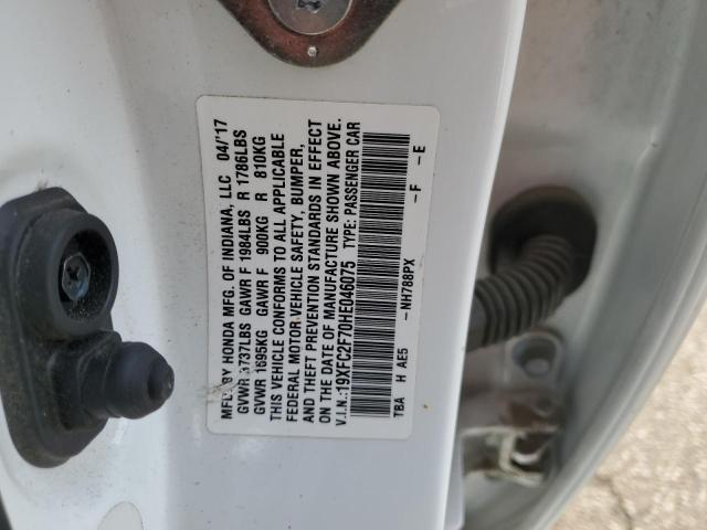 19XFC2F70HE046075 Honda CIVIC EX