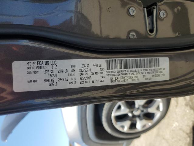 3C4NJCCB0KT742924 Jeep Compass Limited