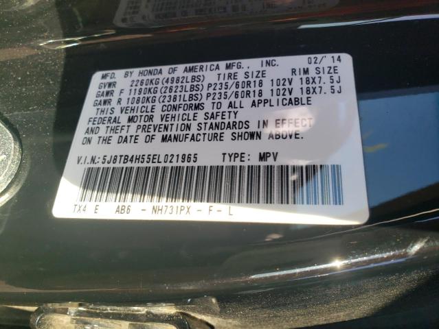 5J8TB4H55EL021965 Acura Rdx Technology