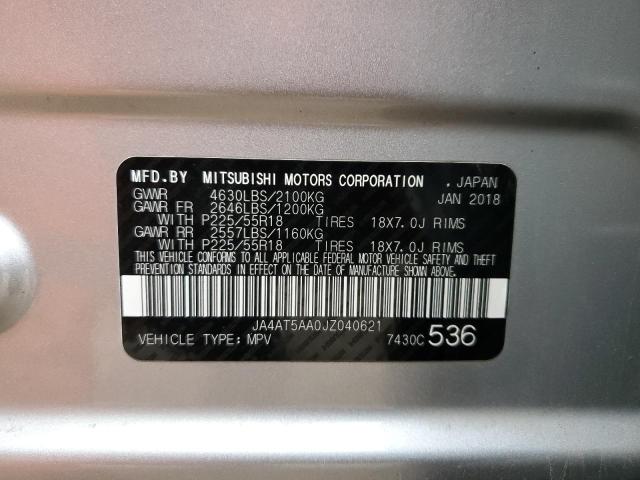 JA4AT5AA0JZ040621 Mitsubishi Eclipse Cross Se