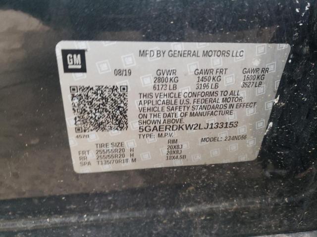 5GAERDKW2LJ133153 Buick Enclave Avenir
