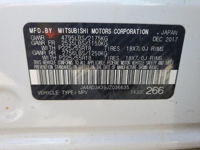 JA4AD3A39JZ036635 Mitsubishi Outlander Se