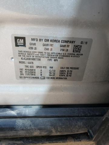 KL4CJASB1KB877290 Buick Encore Preferred