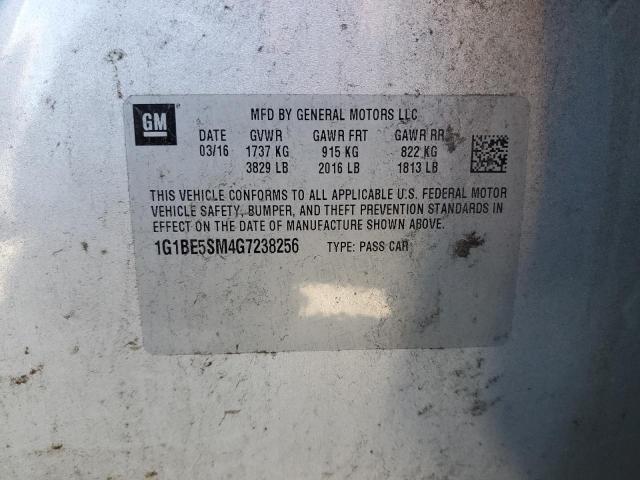 1G1BE5SM4G7238256 Chevrolet CRUZE LT