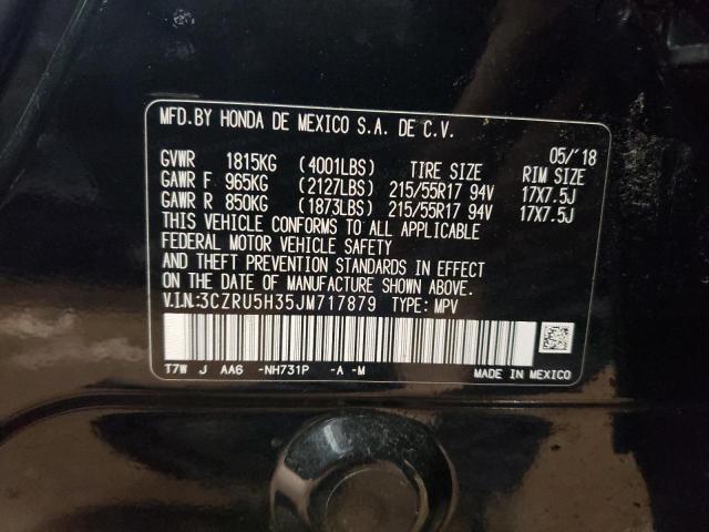 3CZRU5H35JM717879 Honda HR-V LX
