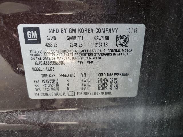 KL4CJASB6EB582660 Buick Encore