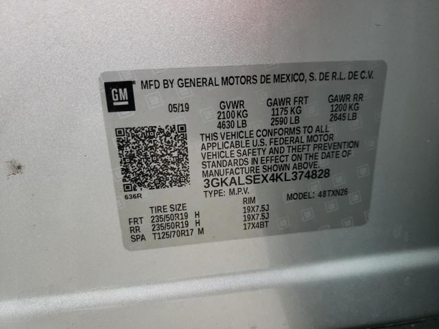 3GKALSEX4KL374828 GMC Terrain Denali