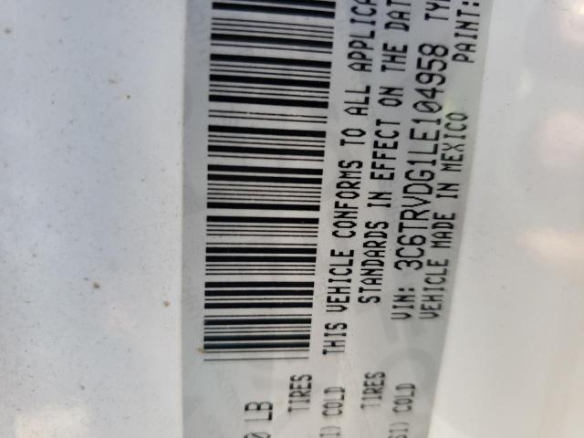 3C6TRVDG1LE104958 RAM Promaster 2500 2500 High