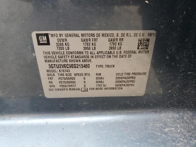 3GTU2VEC9EG213480 GMC Sierra K1500 Slt