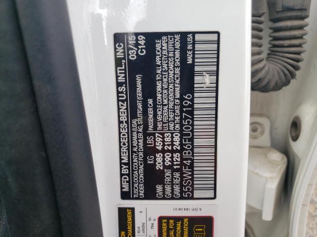 55SWF4JB6FU057196 Mercedes-Benz C 300