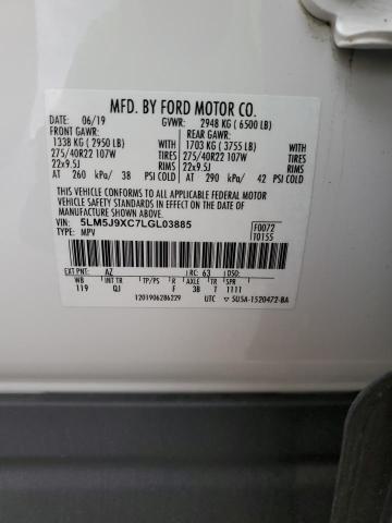 5LM5J9XC7LGL03885 Lincoln Aviator Black Label