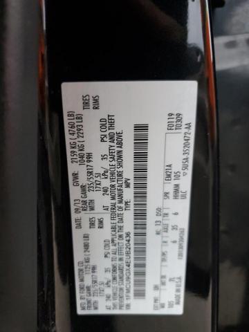 1FMCU9GX4EUB20436 Ford ESCAPE SE