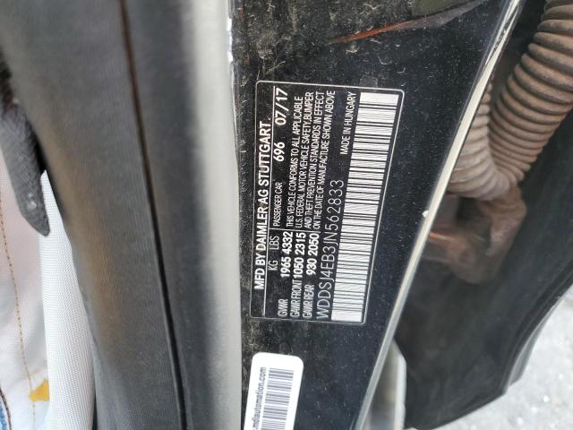 WDDSJ4EB3JN562833 Mercedes-Benz CLA 250
