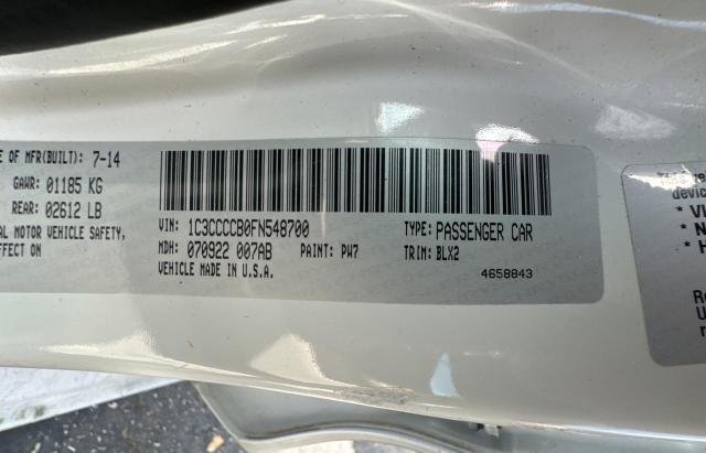 1C3CCCCB0FN548700 Chrysler 200 C