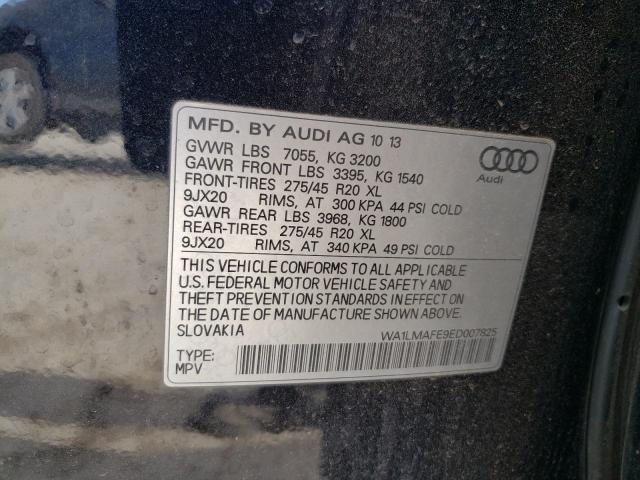 WA1LMAFE9ED007825 Audi Q7 Premium Plus