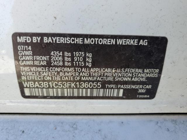 WBA3B1C53FK136055 BMW 320 I